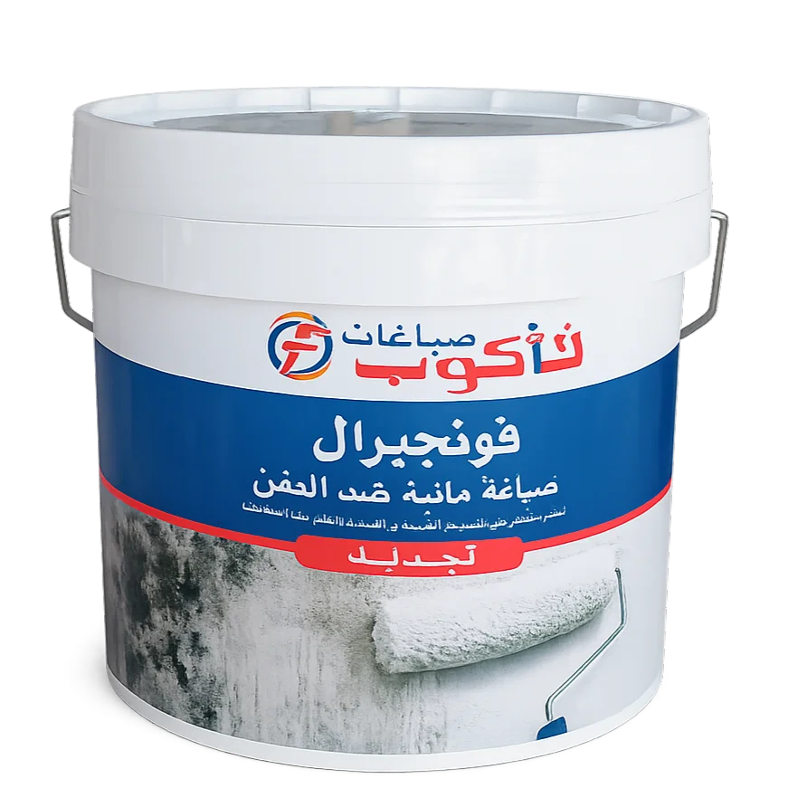 صباغة مائية مضادة للعفن والرطوبة – حماية قوية ولمسة نظيفة تدوم طويلاً